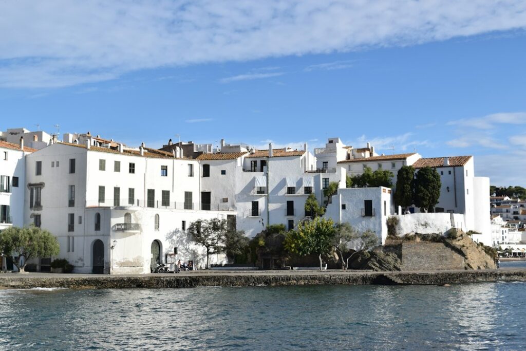 Paisaje de una localidad costera española